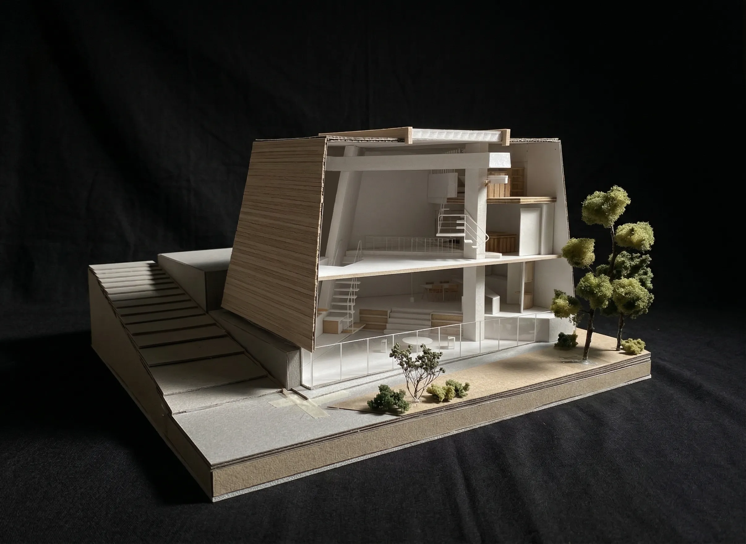 Physical model, view 3